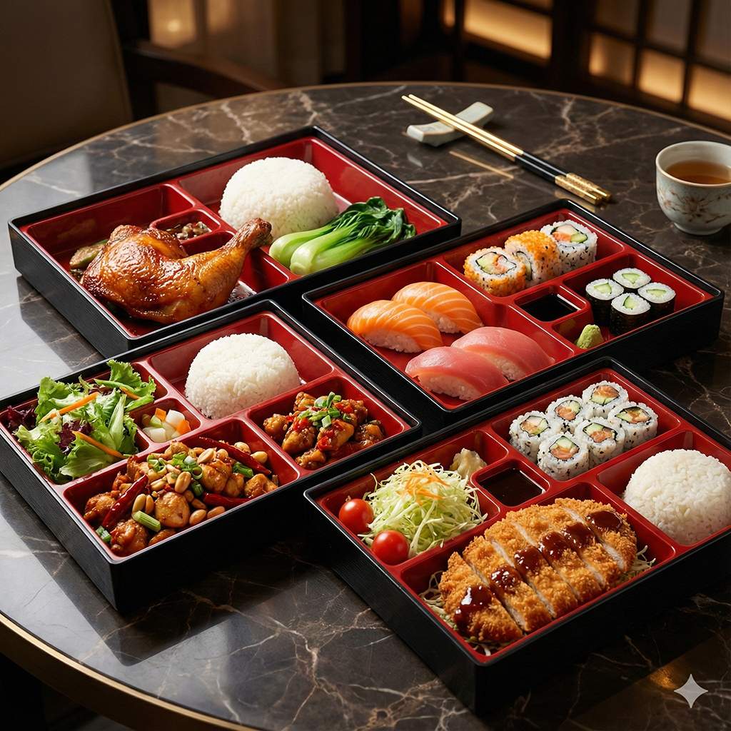 Oriental Signature Box (Bento Style Sets)
